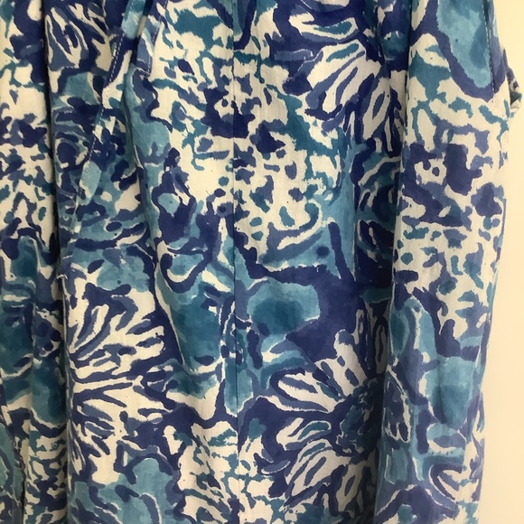 Fitzroy & Willa Blue/White Floral Print Maxi Dress Cotton Sleeveless
… - Picture 5 of 11